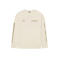 Kultivate oversized longsleeve met tekst - moonbeam