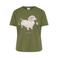 ONLY CARMAKOMA Plus Size T-shirt met print - groen