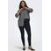 ONLY CARMAKOMA Plus Size geruite top - zwart