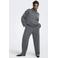 ONLY CARMAKOMA Plus Size loose fit casual broek met krijtstreep - grijs