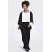 ONLY CARMAKOMA Plus Size blazer met glitters - zwart