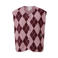 PIECES Curve Plus Size gilet met panterprint - roze