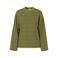 PIECES oversized gestreepte longsleeve - groen/paars