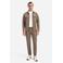 No Excess regular fit travelstof chino - khaki