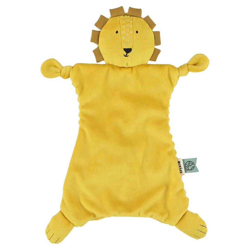 Trixie knuffeldoekje Mr. Lion - geel