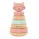 Trixie houten stapeltoren Mrs. Cat - roze