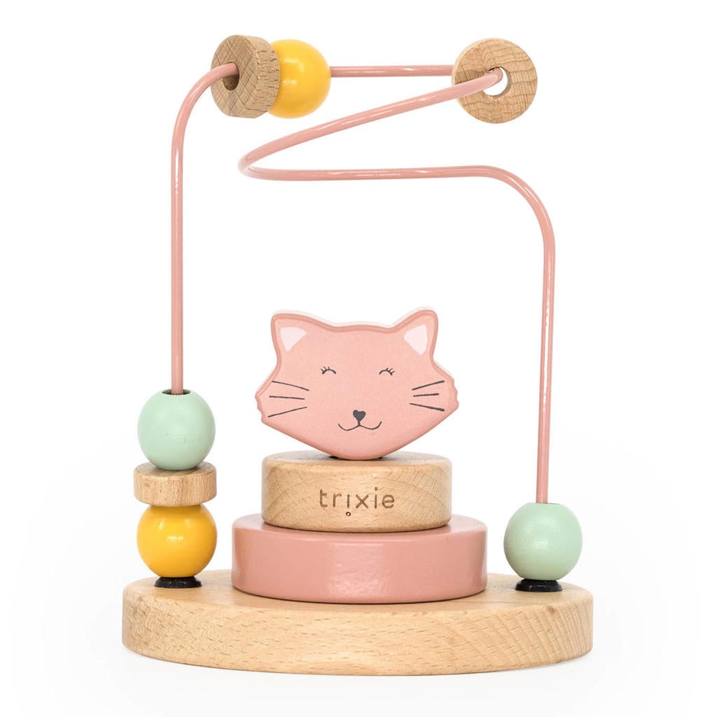 Trixie kralenframe Mrs. Cat - roze