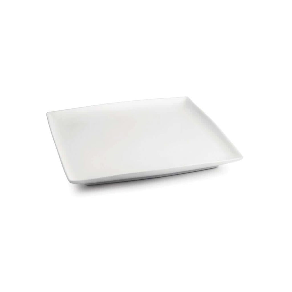 BonBistro Ontbijtborden / Dessertborden Yong Squito 18 x 18 cm - Wit - 6 stuks