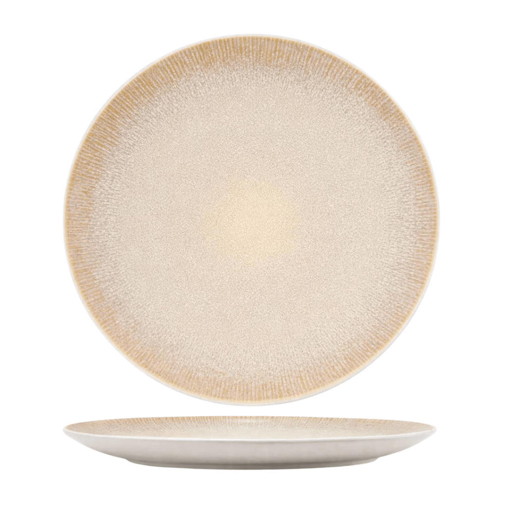 Cookinglife Ontbijtborden / Dessertborden Nola Sand ø 21 cm - 6 Stuks