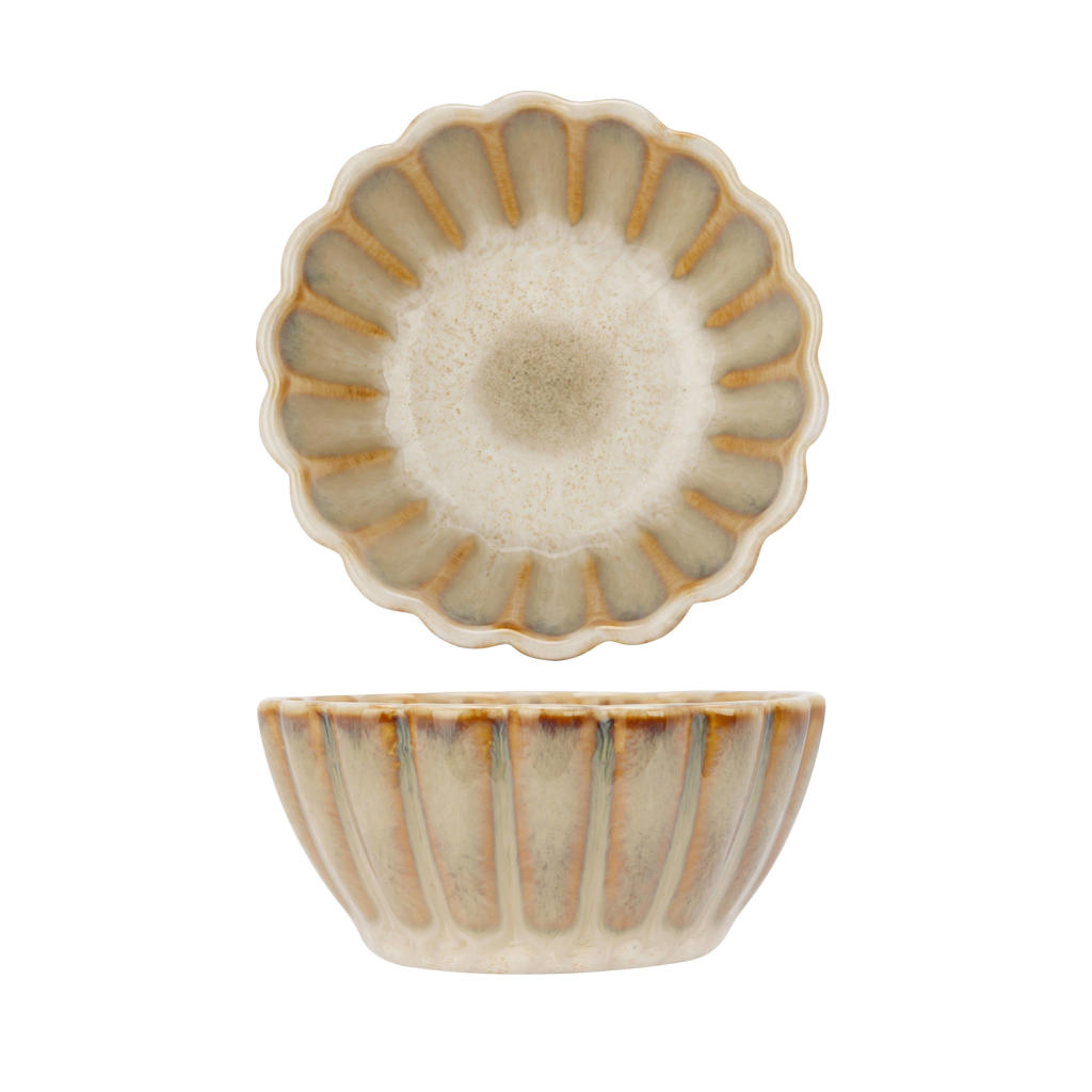 Cosy & Trendy Kleine Schaaltjes / Dipschaaltjes Astera Pearl Beige - ø 7.5 cm - 4 Stuks
