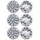 Cookinglife Ontbijtborden / Desserborden Fleuris ø 19 cm - 6 stuks