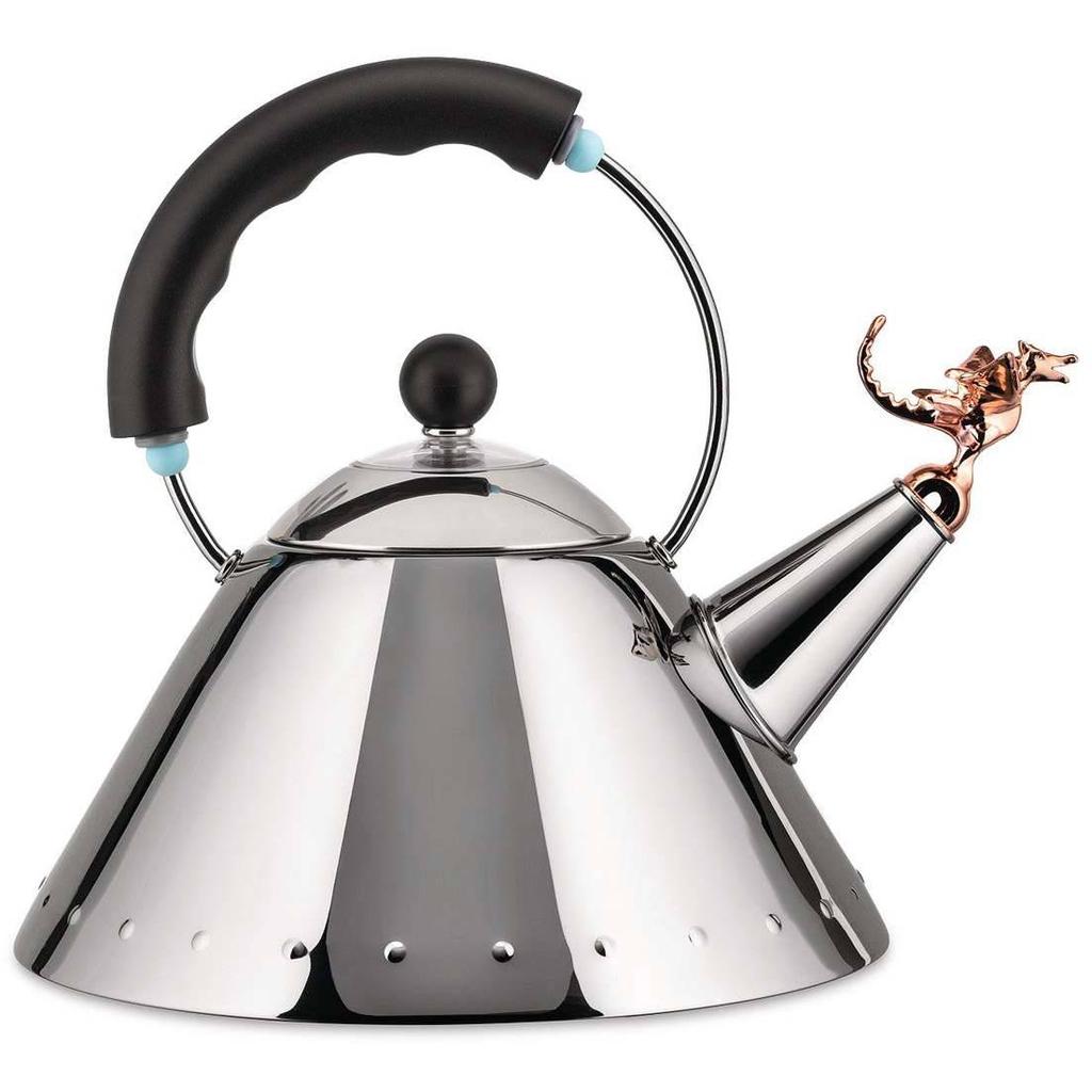 Alessi Fluitketel Tea Rex - 2 liter - Michael Graves - 9093REX B