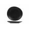 Cosy & Trendy Ontbijtborden / Dessertborden Vongola Black - 22 x 20 cm - 4 Stuks