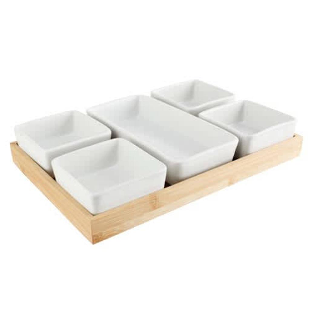 Cosy & Trendy Borrelplank met 5 Cups
