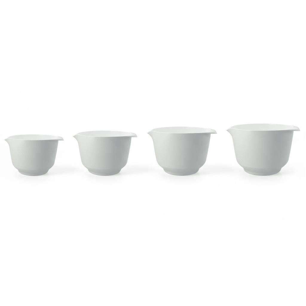 Birkmann Birkmann Mengkommen / Beslagkommen Colour bowls set 4-Delig- 1.5, 2, 3 en 4 Liter - White