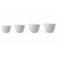 Birkmann Birkmann Mengkommen / Beslagkommen Colour bowls set 4-Delig- 1.5, 2, 3 en 4 Liter - White