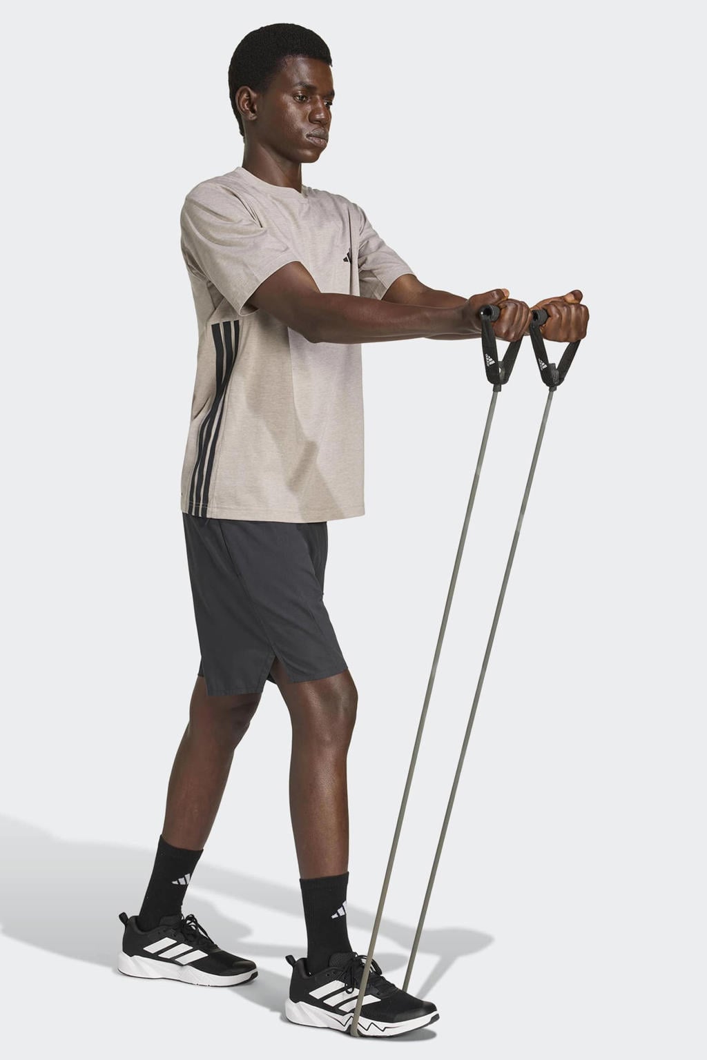 adidas Performance sportshirt - grijs