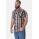 Jan Vanderstorm overhemd Plus Size - donkerblauw