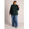 Colletta blouse Plus Size met print - groen