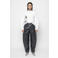 Shoeby Studio imitatieleren balloon broek - grijs