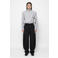 Shoeby Studio barrel fit pantalon - zwart