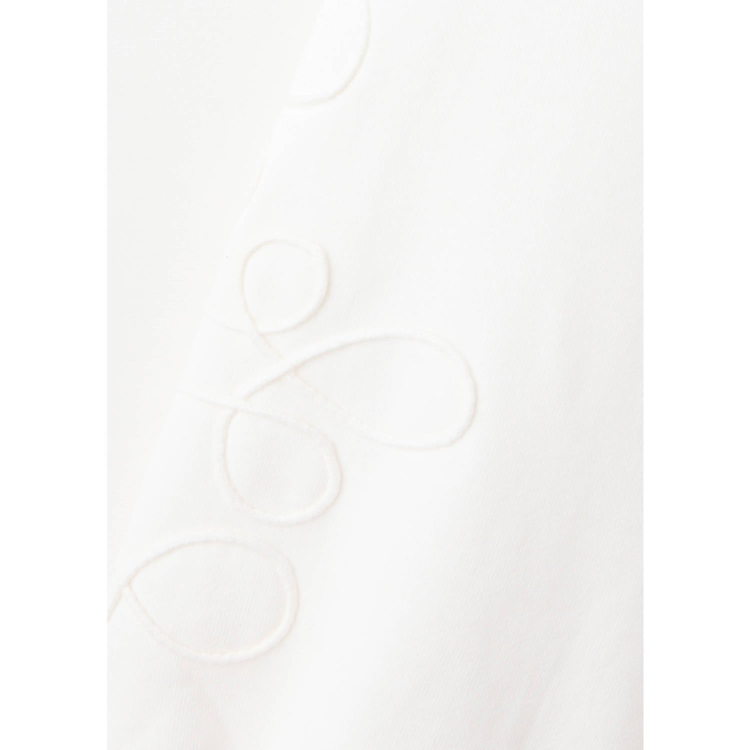 MANGO TEEN sweater met borduursels wit