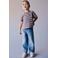 Mango Kids regular waist straight leg jeans - lichtblauw