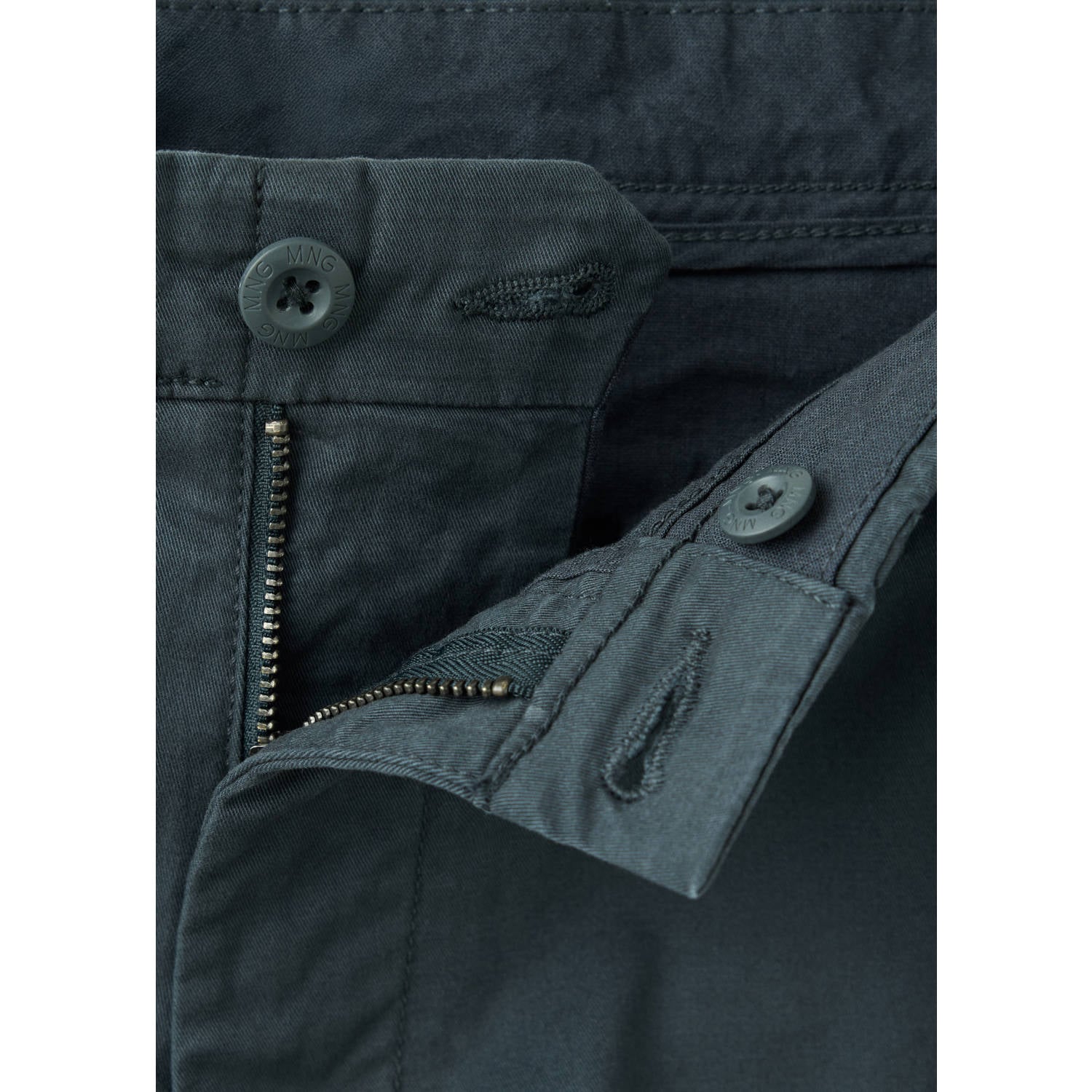 MANGO TEEN chino donkerblauw