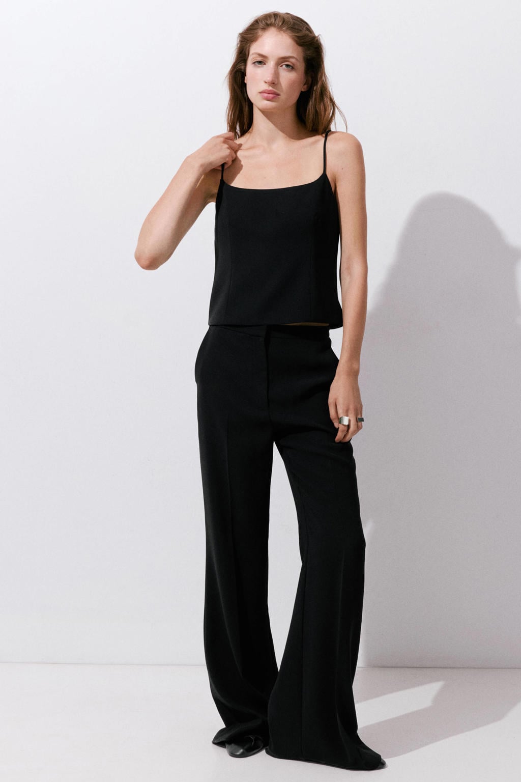 Mango top - zwart