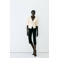 Mango gebreid vest - beige