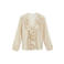 comma blouse met ruches