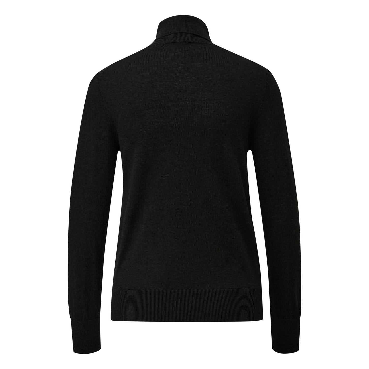 s.Oliver BLACK LABEL coltrui met wol zwart