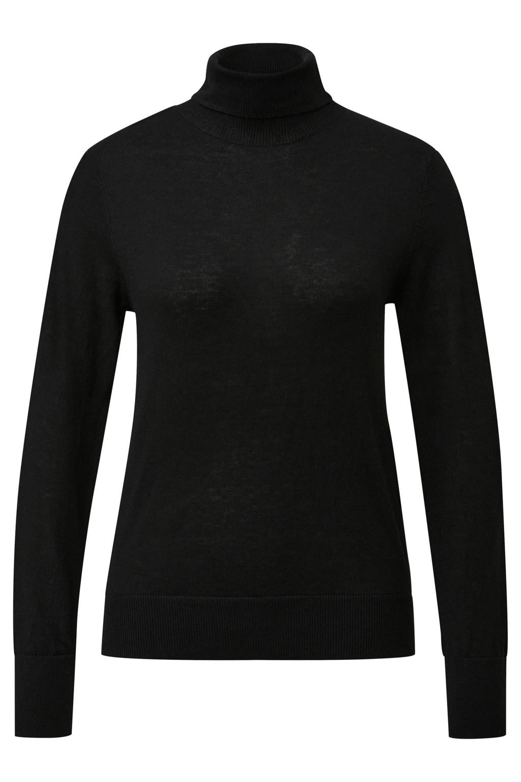 s.Oliver BLACK LABEL coltrui met wol - zwart