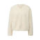 s.Oliver teddy gebreid vest - ecru