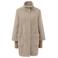 s.Oliver BLACK LABEL wintermantel met print - ecru