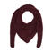 s.Oliver triangle scarf bordeauxrood