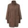 s.Oliver BLACK LABEL wintermantel met print - bruin