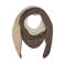 s.Oliver triangle scarf bruin