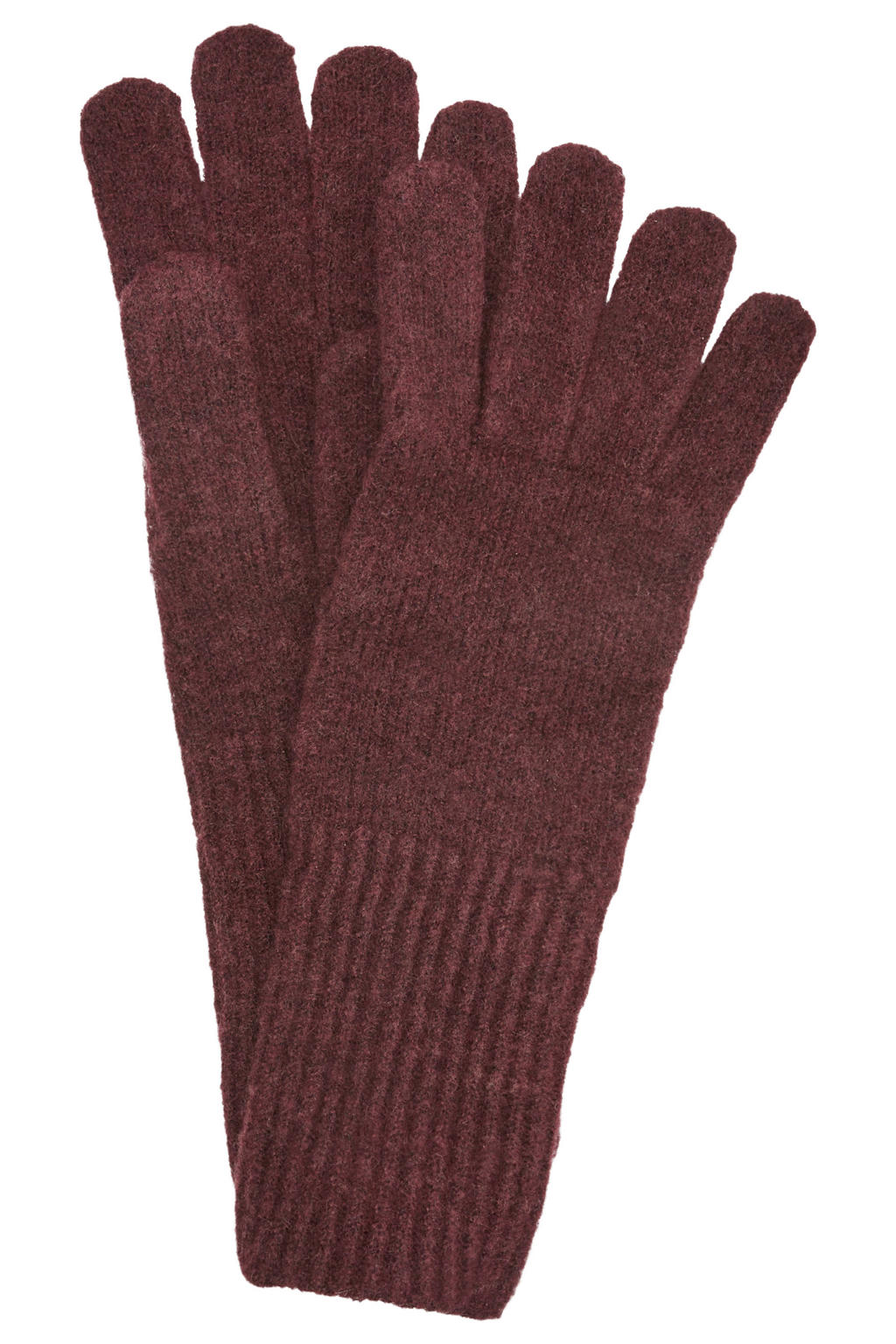 s.Oliver handschoenen bordeauxrood