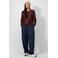 QS gebreid vest - donkerrood
