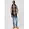QS slim fit coltrui - lichtbruin