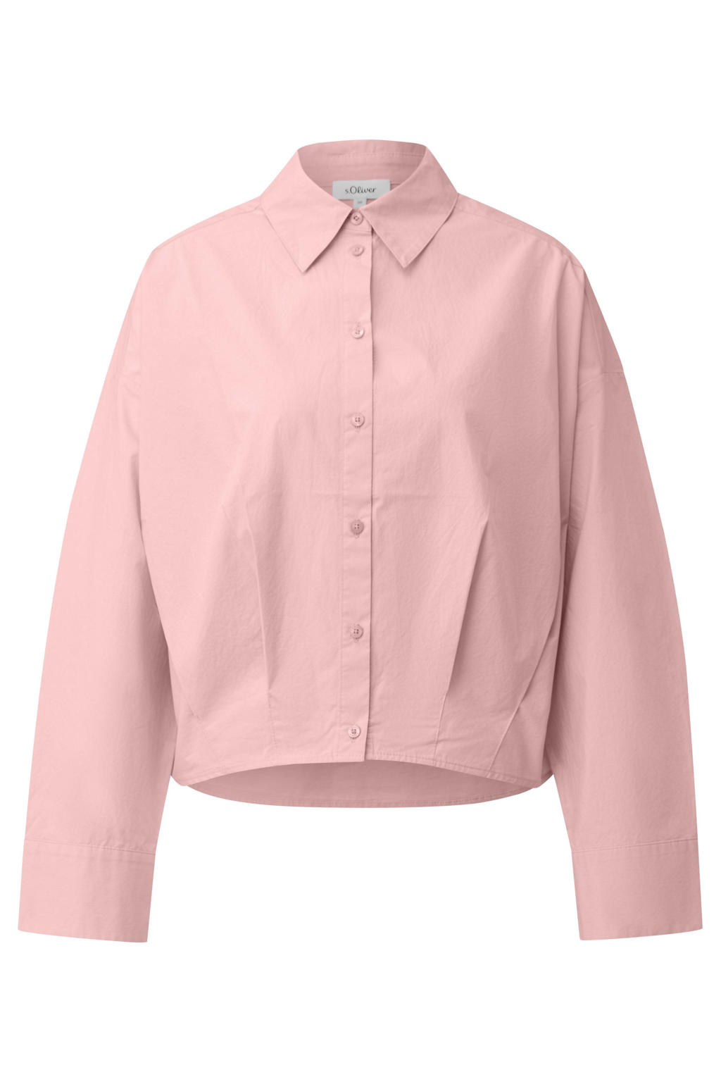 s.Oliver blouse met plooien - roze