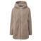 s.Oliver Curve Plus Size teddy jas - taupe