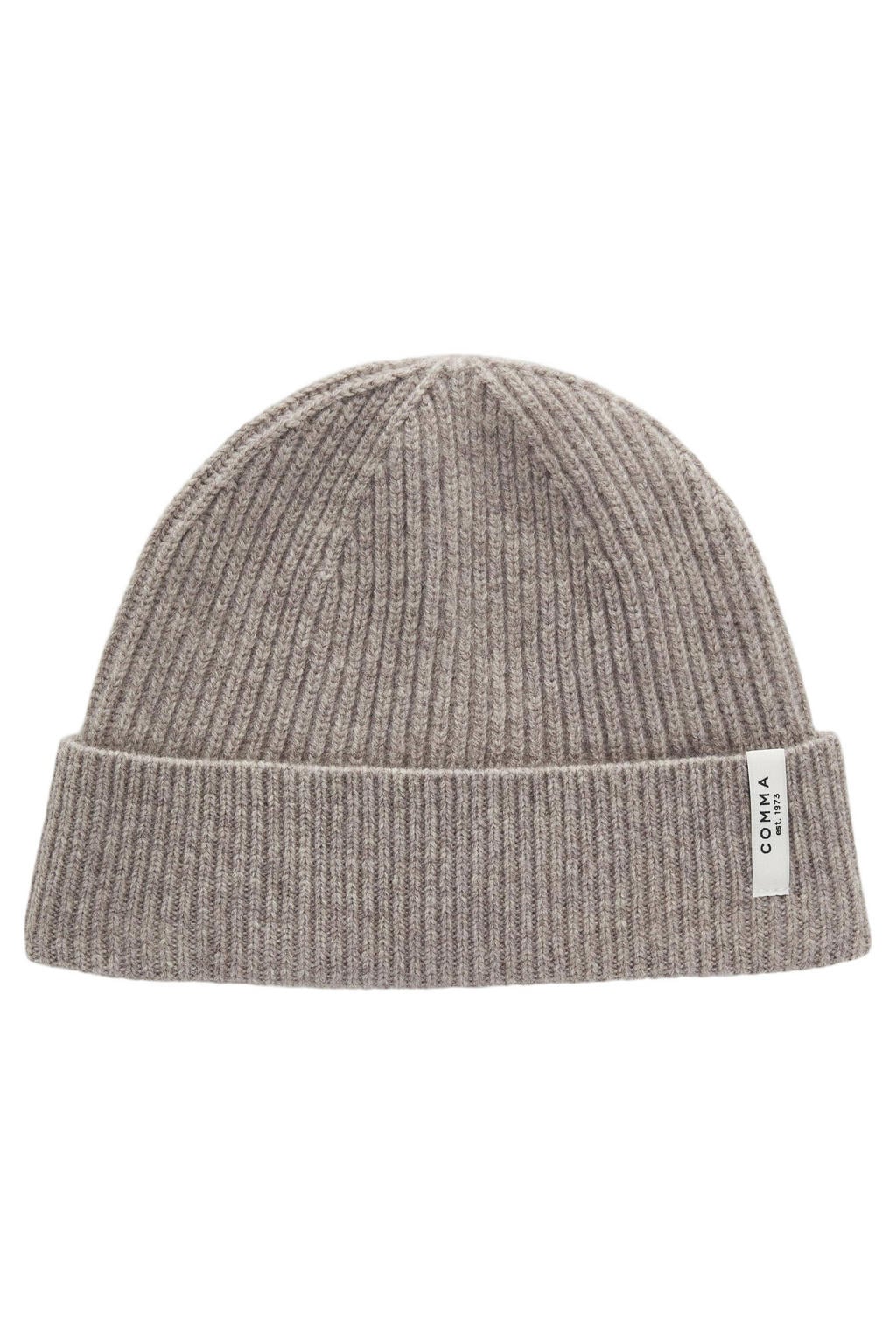 comma wollen muts beige