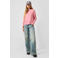QS longsleeve met strass-steentjes - roze