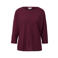s.Oliver Curve Plus Size top - donkerpaars