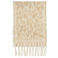 comma sjaal met panterprint beige