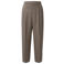 s.Oliver geruite barrel broek met plooien - beige/zwart