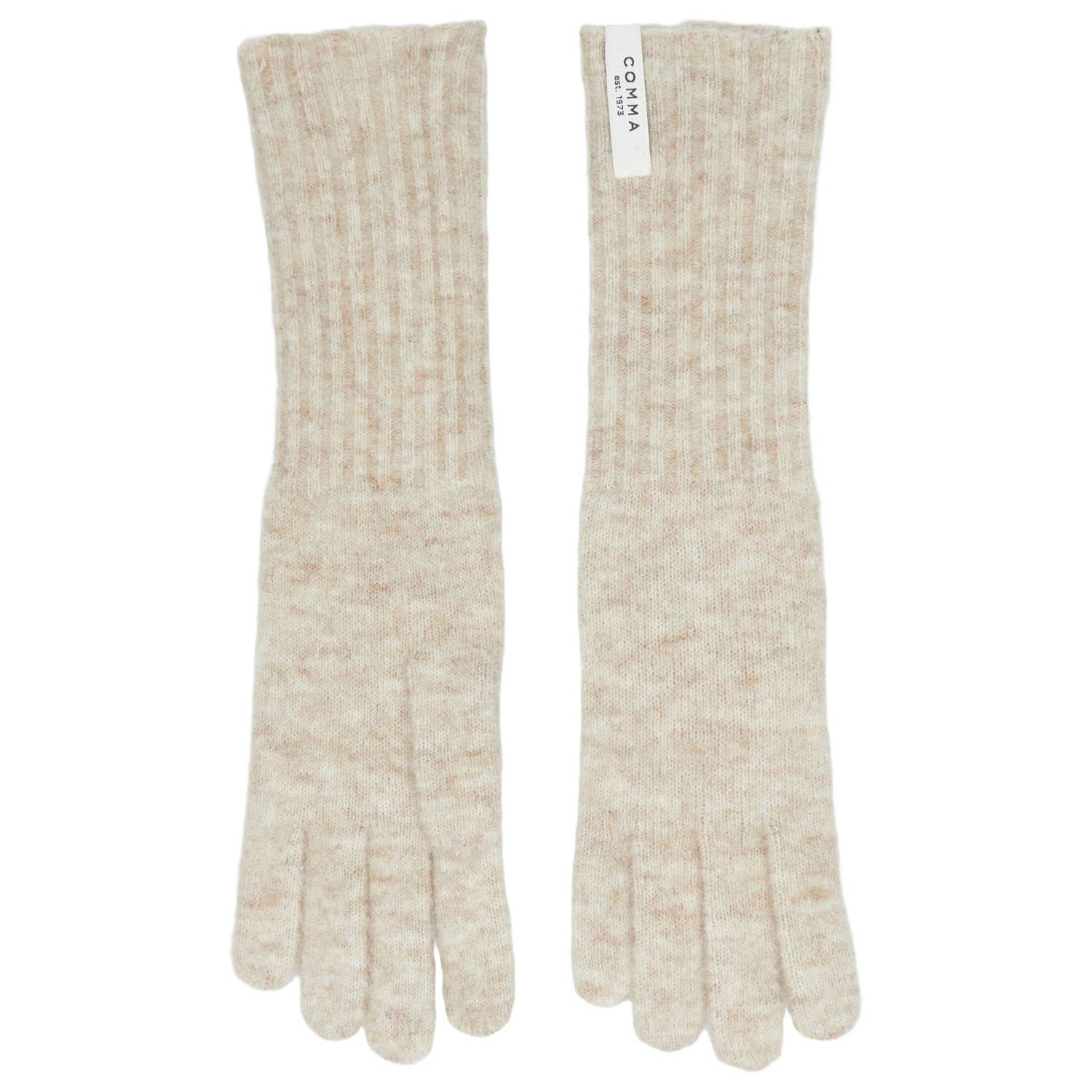 Comma handschoenen beige