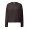s.Oliver Curve Plus Size katoenen gebreide trui - bruin